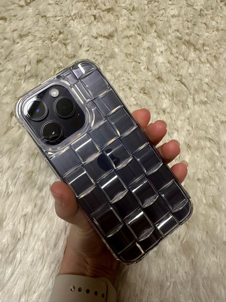 Clear checkered textured iPhone 14 pro mod stylish trendy phone case 

#LTKstyletip #LTKunder50 #LTKFind