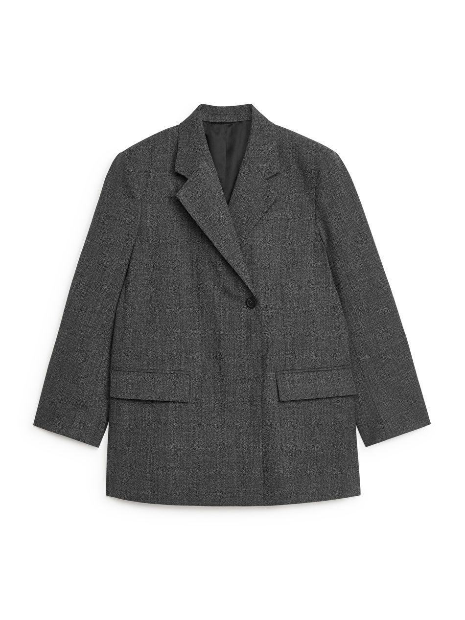 Double-Breasted Wool Blazer | ARKET (US&UK)