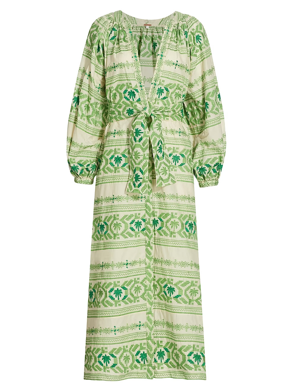 Rimarima Embroidered Tunic Maxi Dress | Saks Fifth Avenue