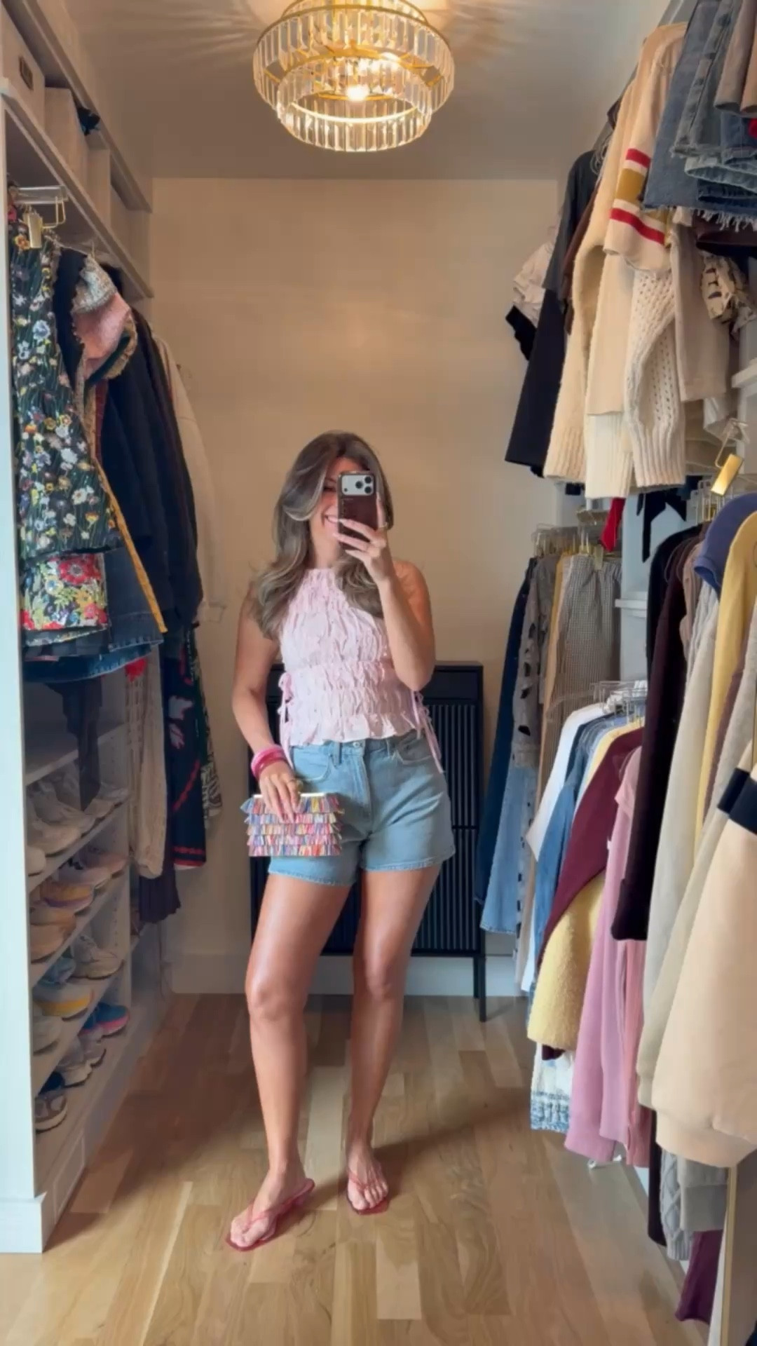 spring smocked top & denim shorts by abercrombie

Wearing small top
size 26 shorts 

Vici code: emerson30

Spring looks
Summer outfit
Everyday
Casual
Workwear
Destination
Brunch
Lunch date
Shopping

#LTKSpringSale #LTKStyle 

#LTKootd