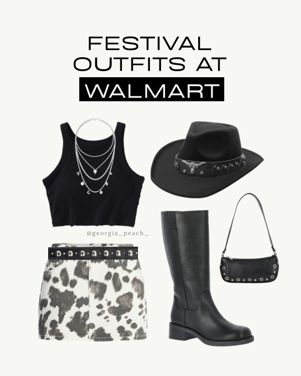 Festival Outfit Inspo from Walmart | Affordable Fashion Finds #festivaloutfit #festivalstyle #festivalfashion #affordablefashion #walmartfashion #walmartfinds #walmart #outfitinspo #styleinspo #western #stagecoach #coachella 

#LTKootd #LTKFestival #LTKgrwm