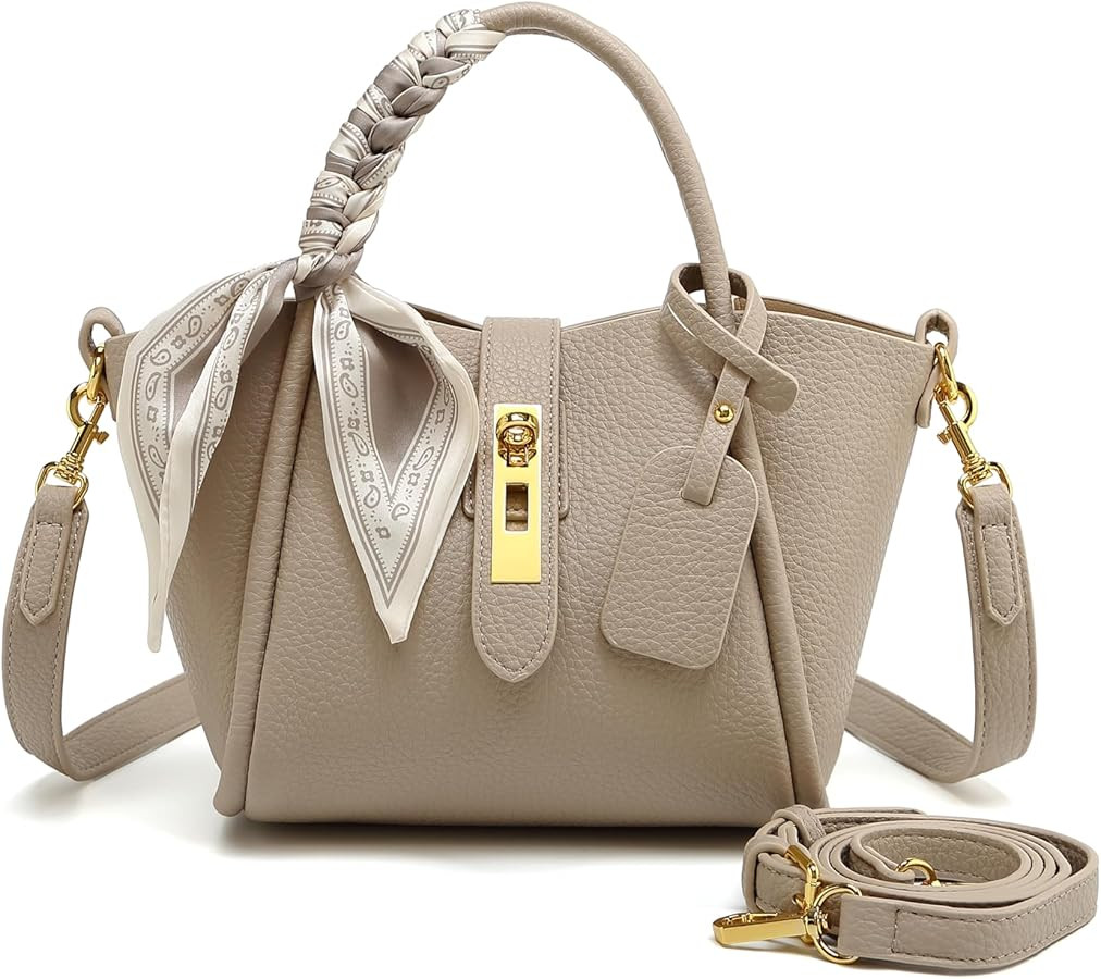 Women's shoulder bag, women's wallet, vintage handbag, synthetic leather crossbody bag with adjus... | Amazon (US)