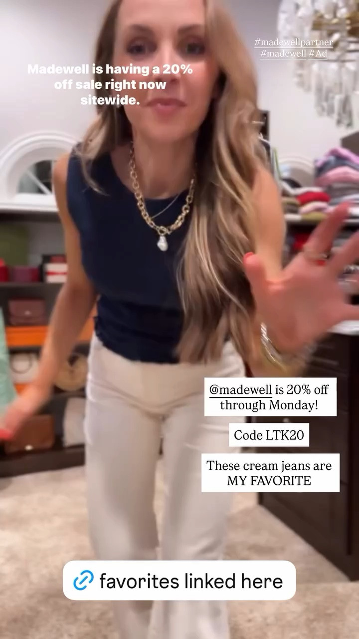 @Madewell is 20% off through today! Use code LTK20

#LTKxMadewell