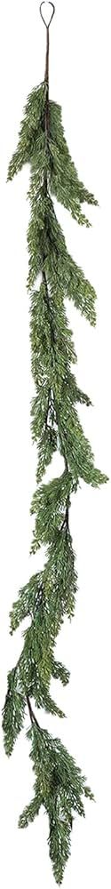 Green Garland | Greenery Pine Garland | Artificial Christmas Cedar Garland, Christmas Greenery Ga... | Amazon (CA)