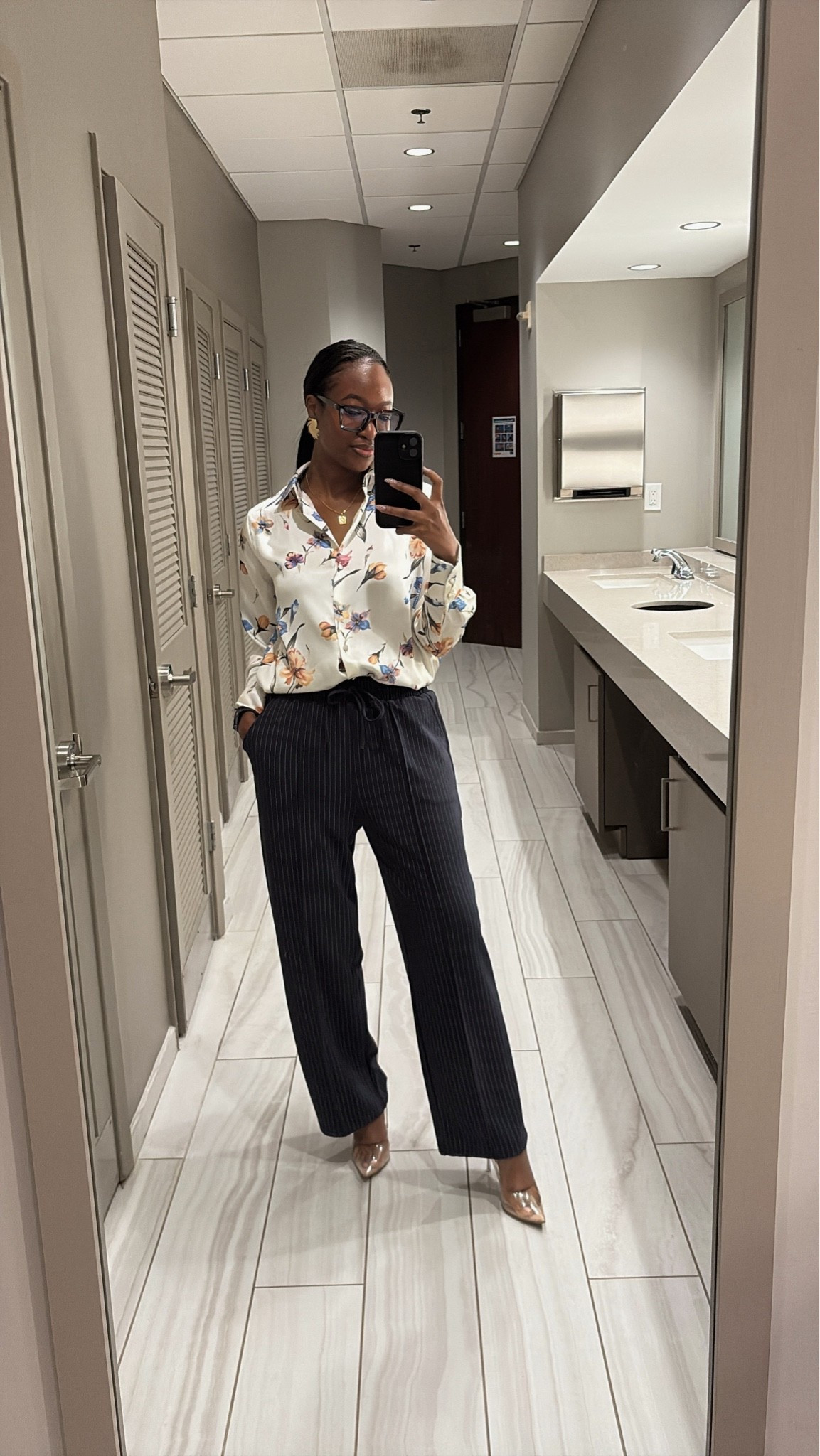 Blue on blue office outfit 
Shirt @Marshalls 
Pants @Marshalls 
Shoes @Steve Madden US

#LTKootd #LTKgrwm