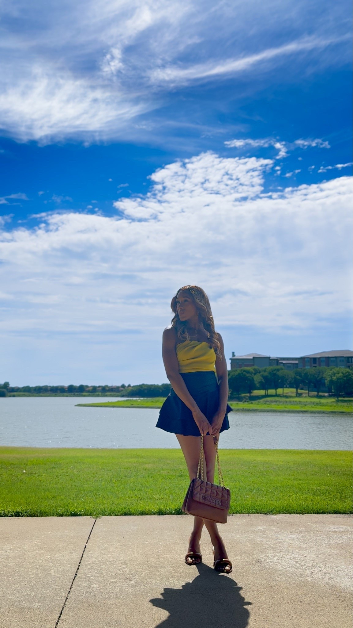 Themes of the summer (and life): 
1. Take the trip. 
2. Wear the outfit
…simple.

Outfit Deets: 
Top and skirt from @Zara 
Bag and Shoes @Steve Madden US

#LTKTravel #LTKootd #LTKvlog