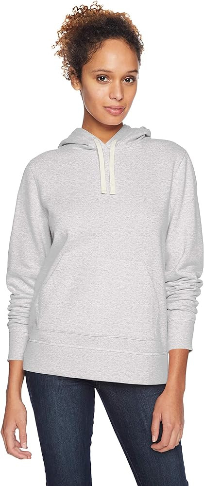 Amazon Essentials Women's French Terry Fleece Pullover Hoodie (Available in Plus Size) | Amazon (US)