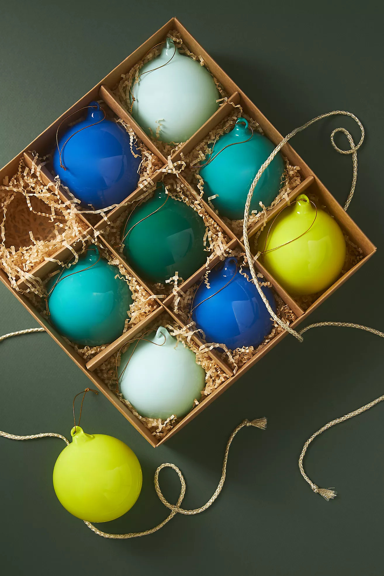 Opaque Ball Ornaments Set | Anthropologie (US)
