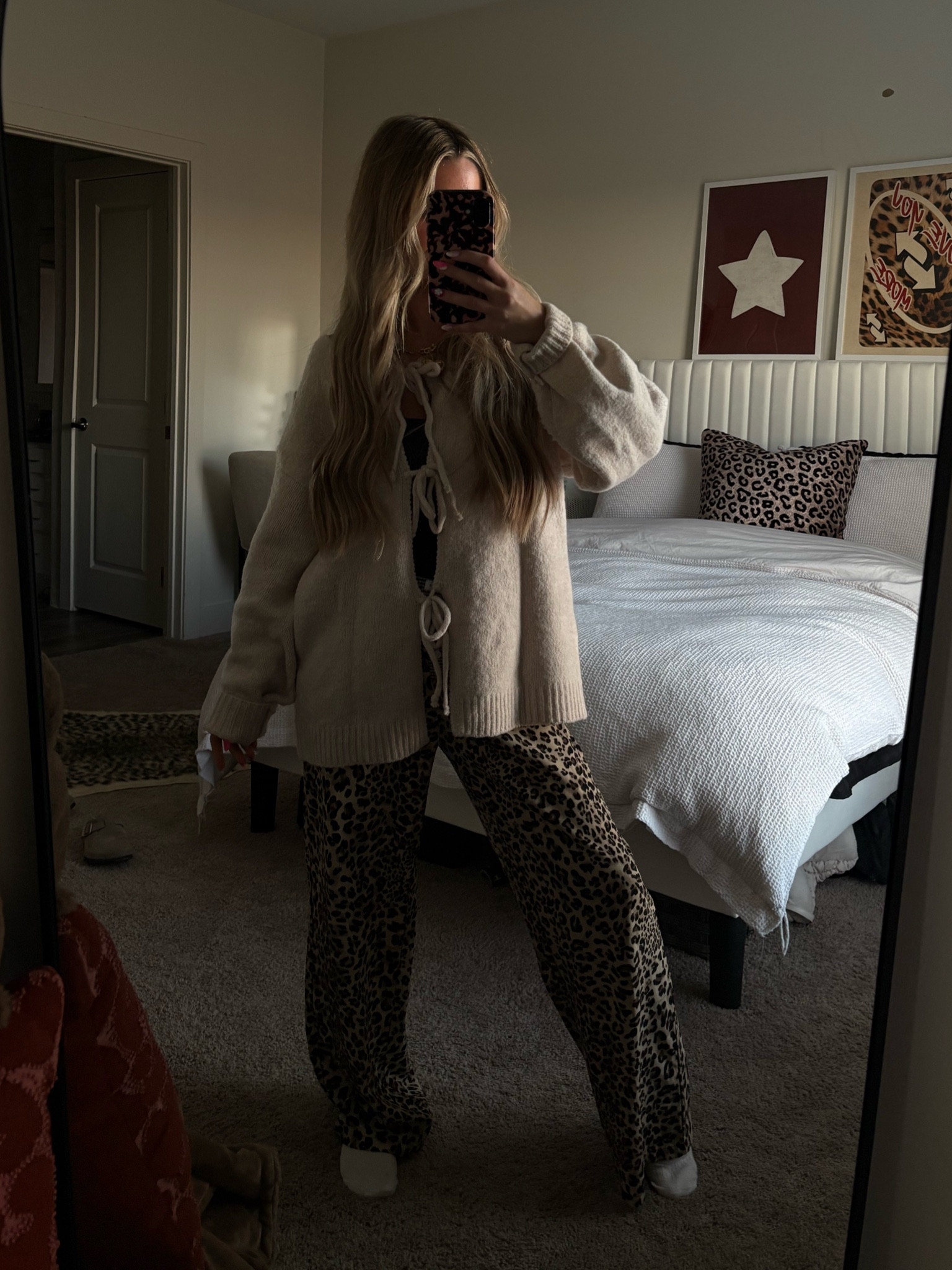 bow top & leopard pants 💌🐆🕯️

#LTKStyleTip #LTKFindsUnder50 #LTKGiftGuide
