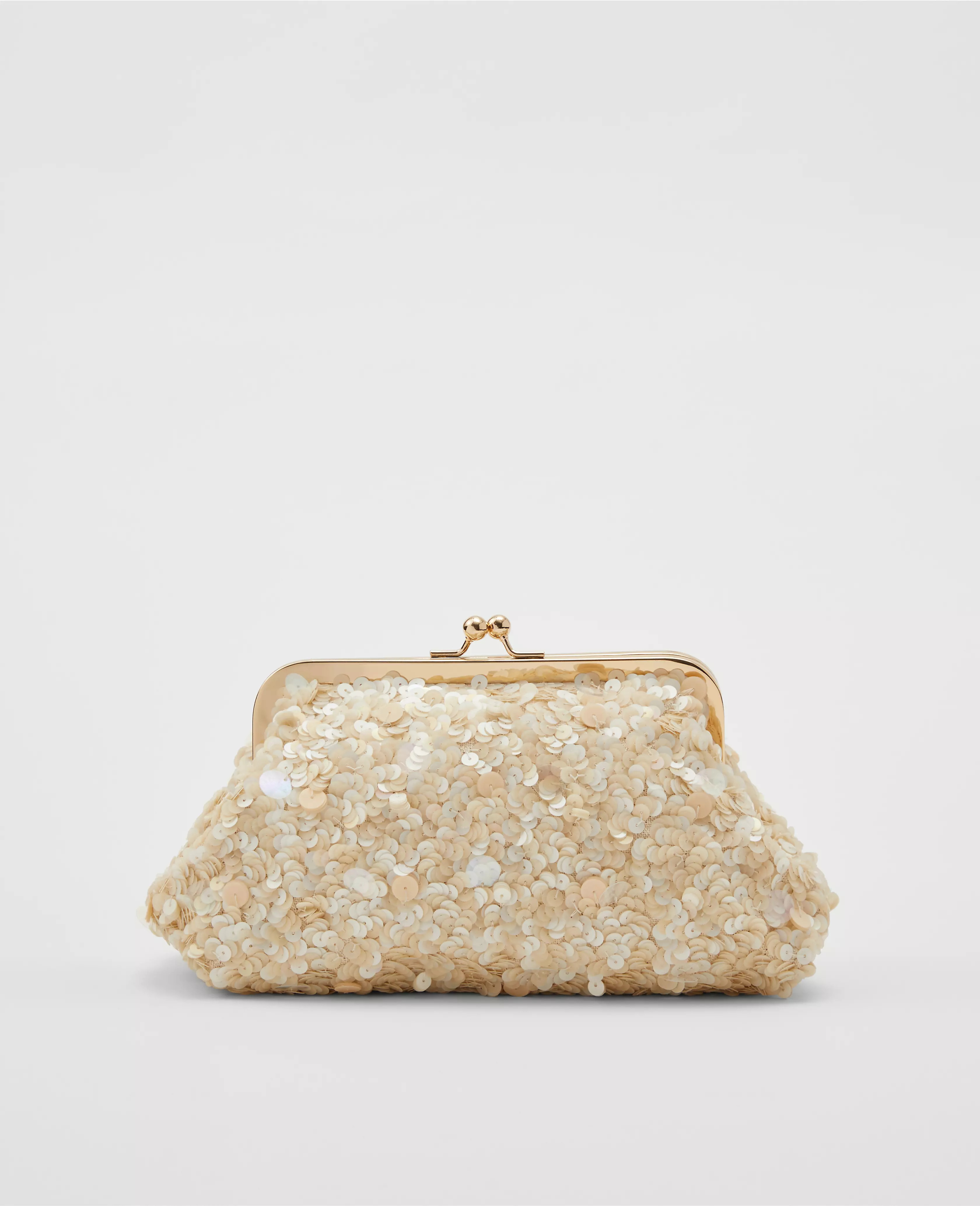 Studio Collection Sequin Clutch Bag | Ann Taylor