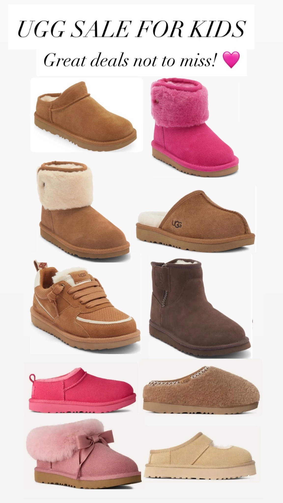 UGG SALES FOR KIDS 

#LTKSaleAlert #LTKKids