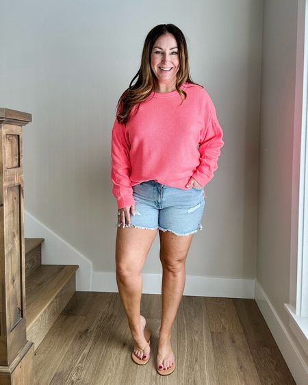 Summer outfit 

Fit tips: maurices™ Mid Rise 5in Short Size 12 (prefer 14) | 5" Inseam | 12" Rise // Top, L

2024 denim shorts  midsize denim shorts  midsize fashion  midsize style  spring  spring outfit  the recruiter mom  

#LTKmidsize #LTKstyletip 

#LTKSeasonal #LTKMidsize #LTKSaleAlert