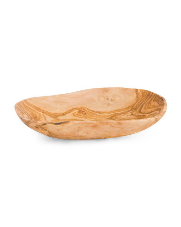 Made In Italy Natural Olivewood Bowl | Baskets & Storage | Marshalls | Marshalls