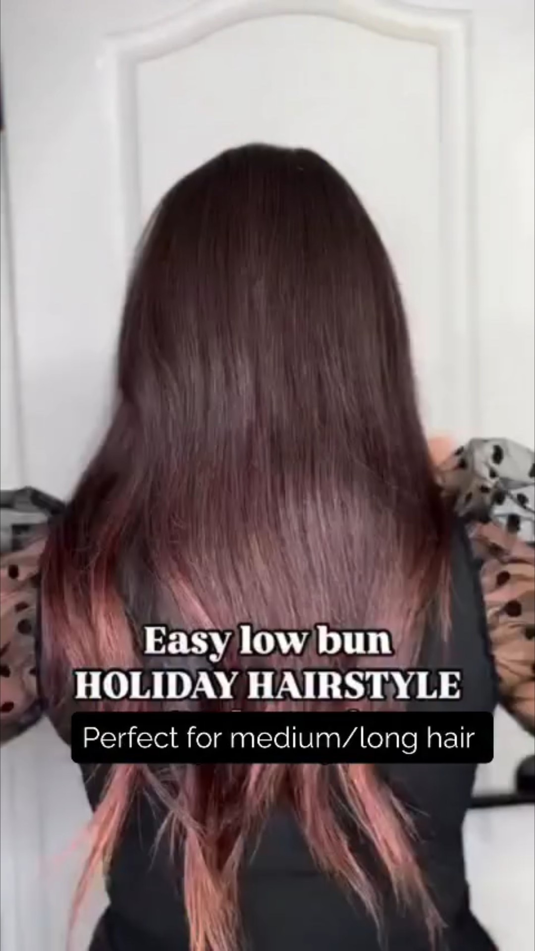 So simple yet stunning for your next holiday party! Add a sparkly hair clip for extra glam! ⁦✨  link to my fave elastics and styling must-haves! 😘#hairreel #hairstyletutorial #hairstyleidea #easyhairstyle #lowbun

#LTKBeauty #LTKgrwm #LTKFindsUnder50