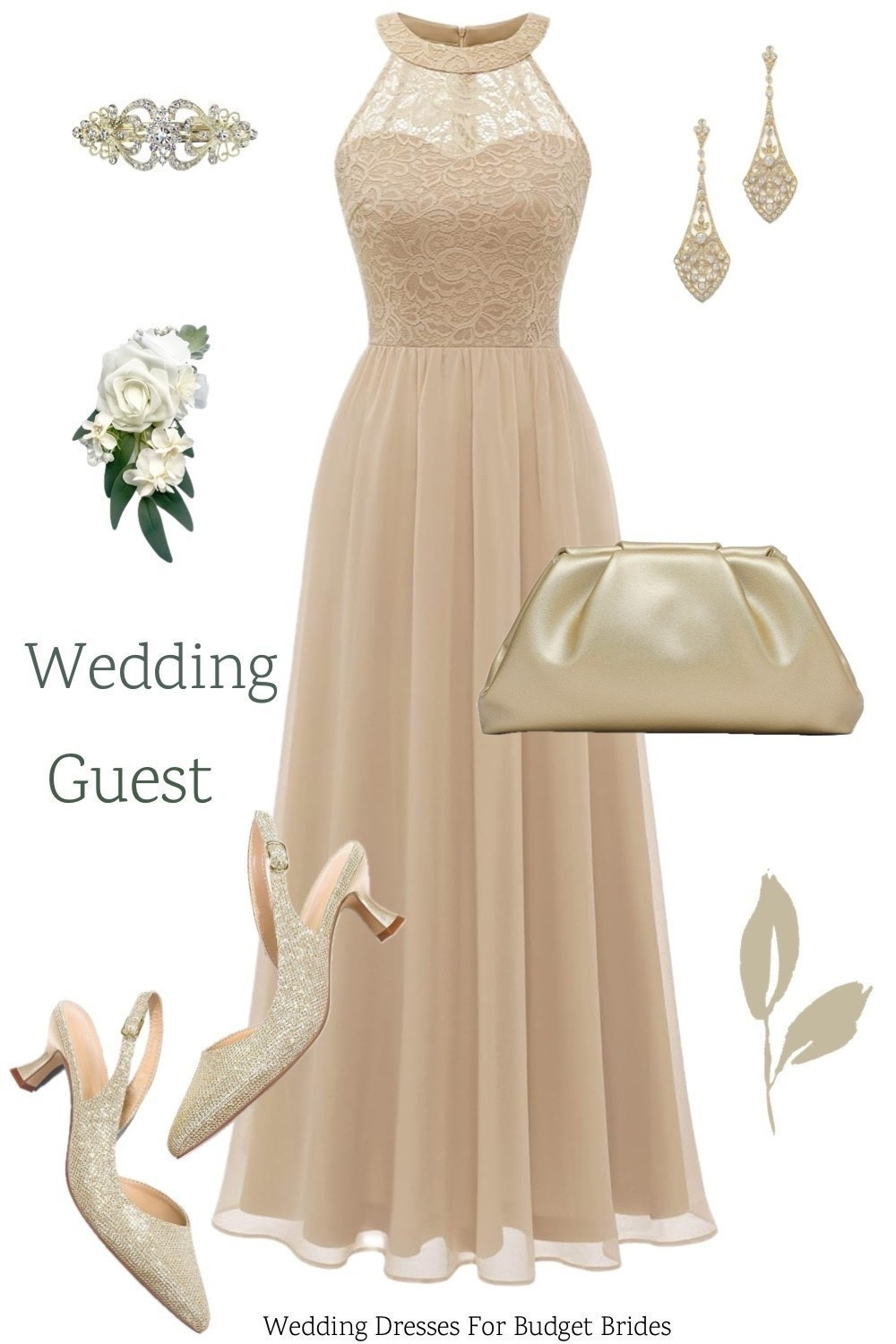Champagne formal wedding guest dress with accessories. All from Amazon.

#amazondresses #promdresses #champagnedresses #formaldresses #bridesmaiddresses #maxidresses

#LTKWedding #LTKSeasonal #LTKootd