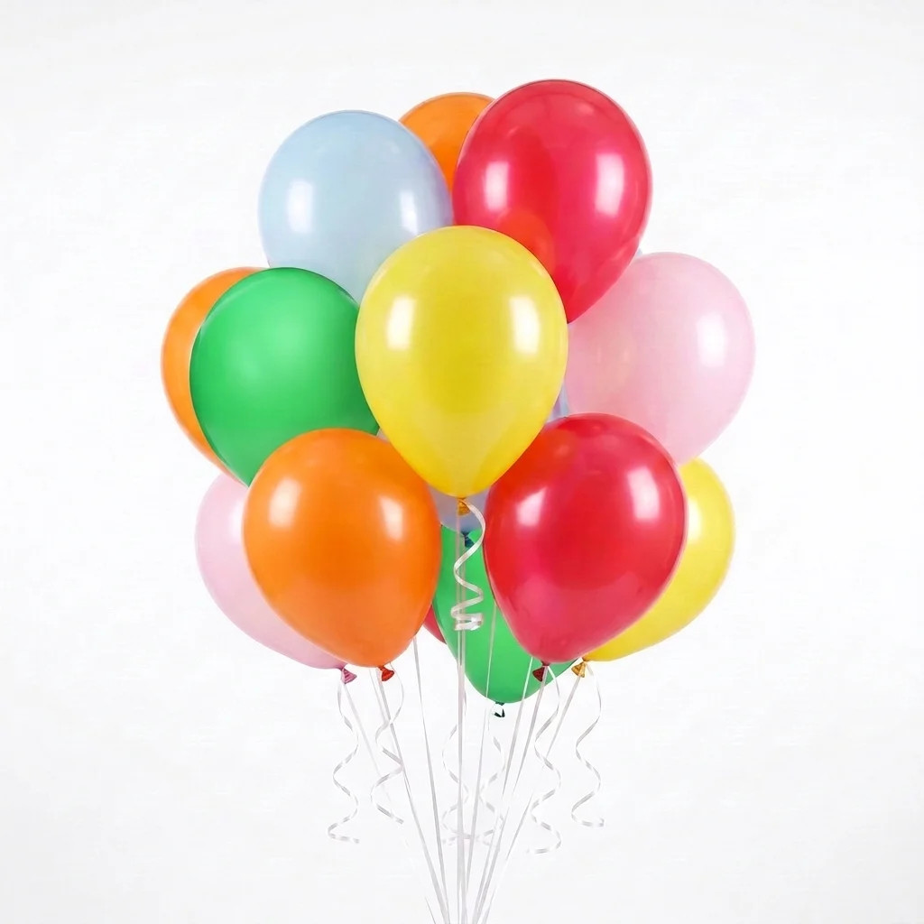 12" Standard Mix Latex Balloons, 15 Pieces, by Way To Celebrate | Walmart (US)