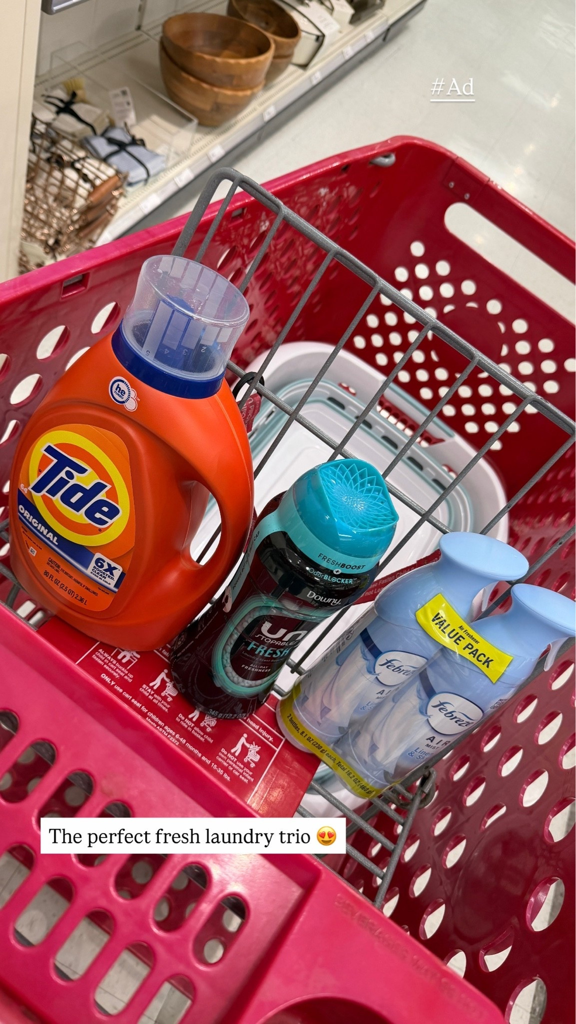#Ad Since day one of living on my own @target had always come through for my home essentials to keep my home looking and smelling fresh and clean 🫧😍@tidelaundry + @downy + @febreze really is the ultimate trio to keep your home, laundry and linens so fresh!
 #targetpartner #TargetRun #ltk @shop.ltk
