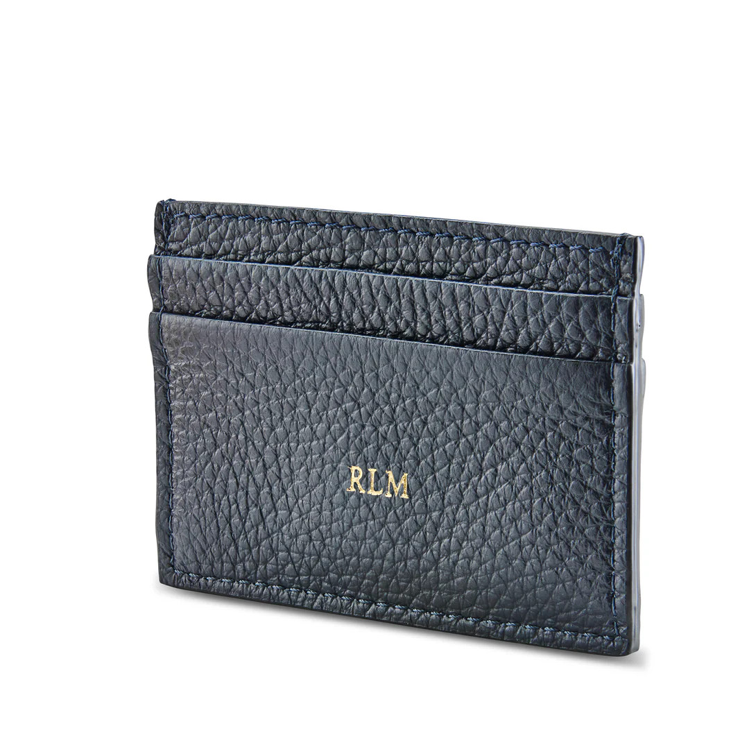 Card Holder Pebbled Leather | LRM Goods