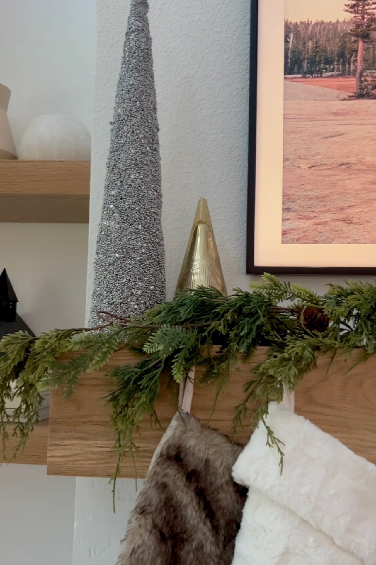 Christmas mantle decor 

#LTKhome #LTKHoliday #LTKSeasonal