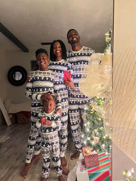 Fair isle family Christmas pajamas. They run true to size and extremely soft!

#LTKunder50 #LTKHoliday #LTKGiftGuide
