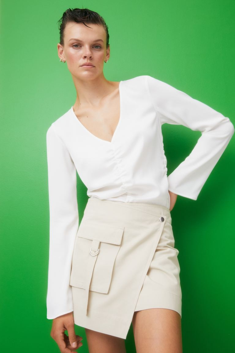 Gathered Blouse | H&M (US + CA)