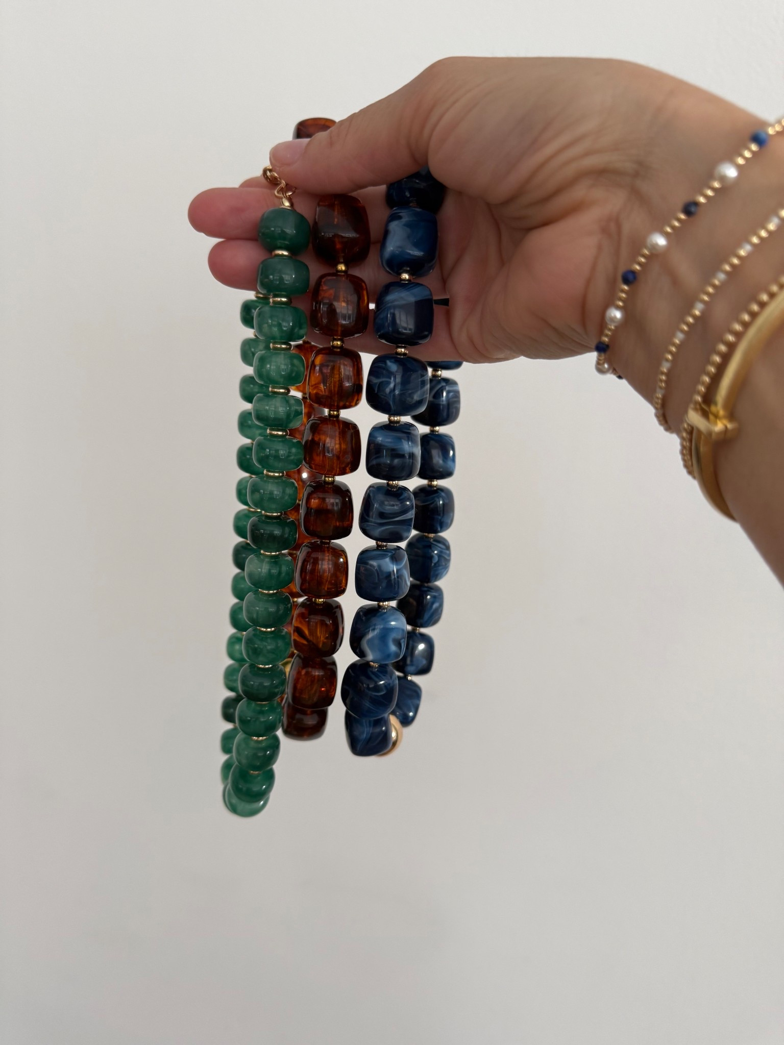 Fun beaded necklaces from Amazon! A must have this summer 💙💚

#LTKTravel #LTKootd #LTKSaleAlert