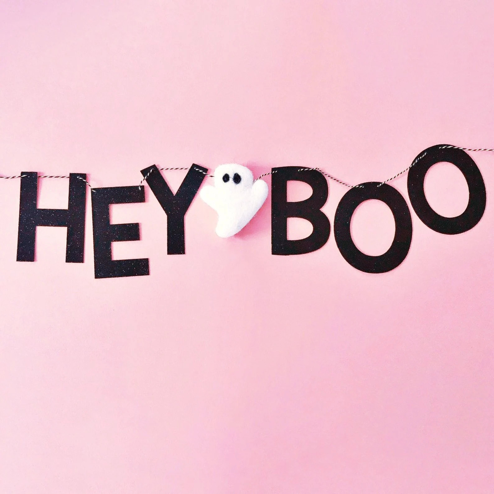 Hey Boo Banner With Felt Ghost Halloween Banner Halloween Decorations Felt Ghosts Ghost Banner Gh... | Etsy (US)