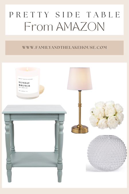 Pretty side table and decor for spring and summer 🌿🌿🌿 #sidetable #cottagee

#LTKSeasonal #LTKfindsunder100 #LTKhome