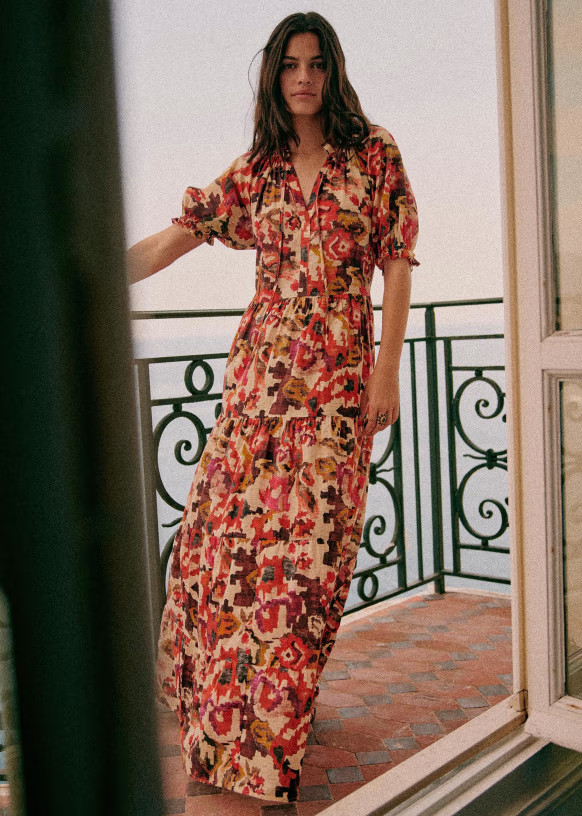 Mayla Dress - Mara - Organic Cotton - Sézane | Sezane Paris
