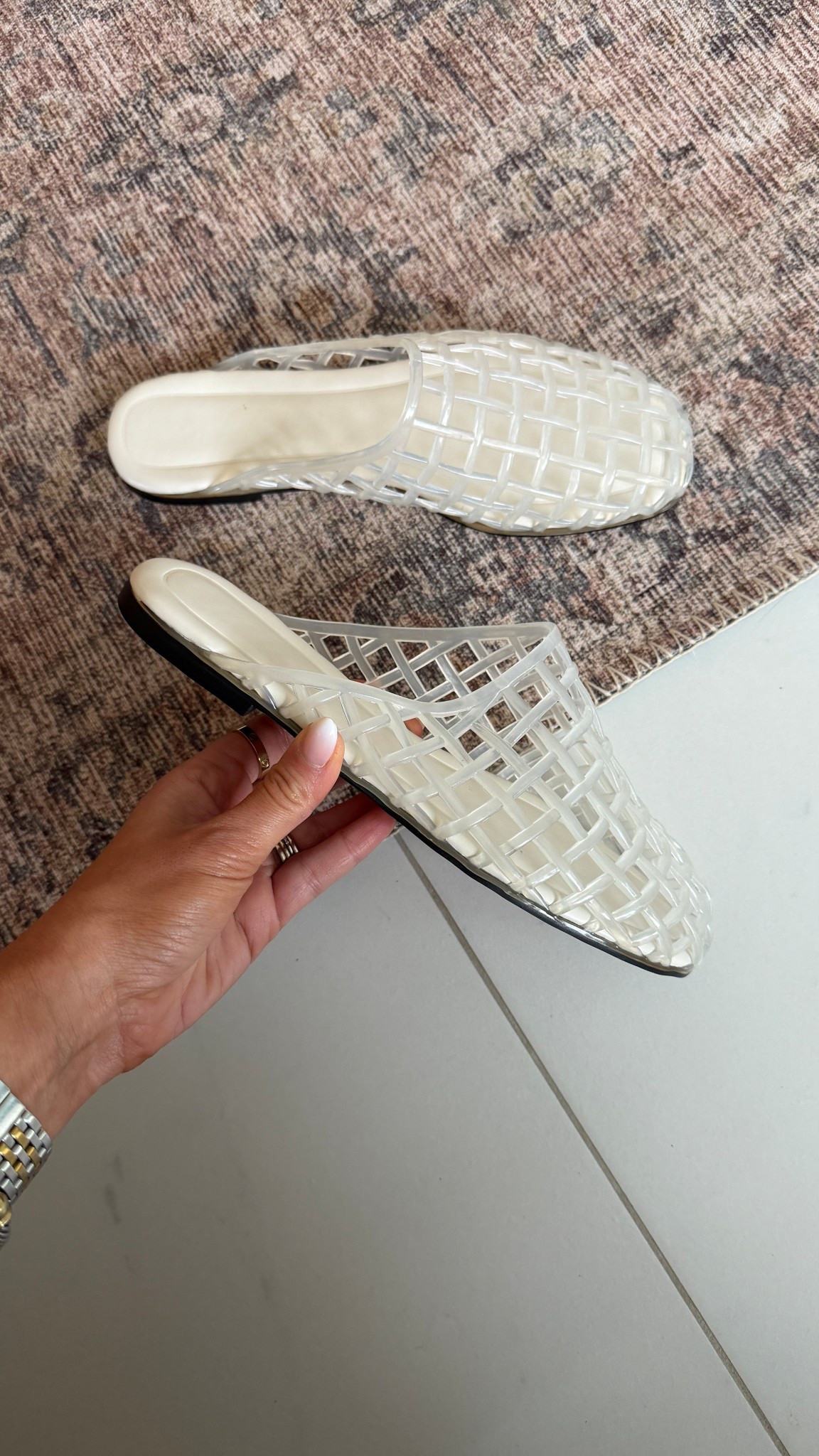 Amazon slip on jelly shoes 

#LTKootd #LTKSeasonal #LTKmomlife