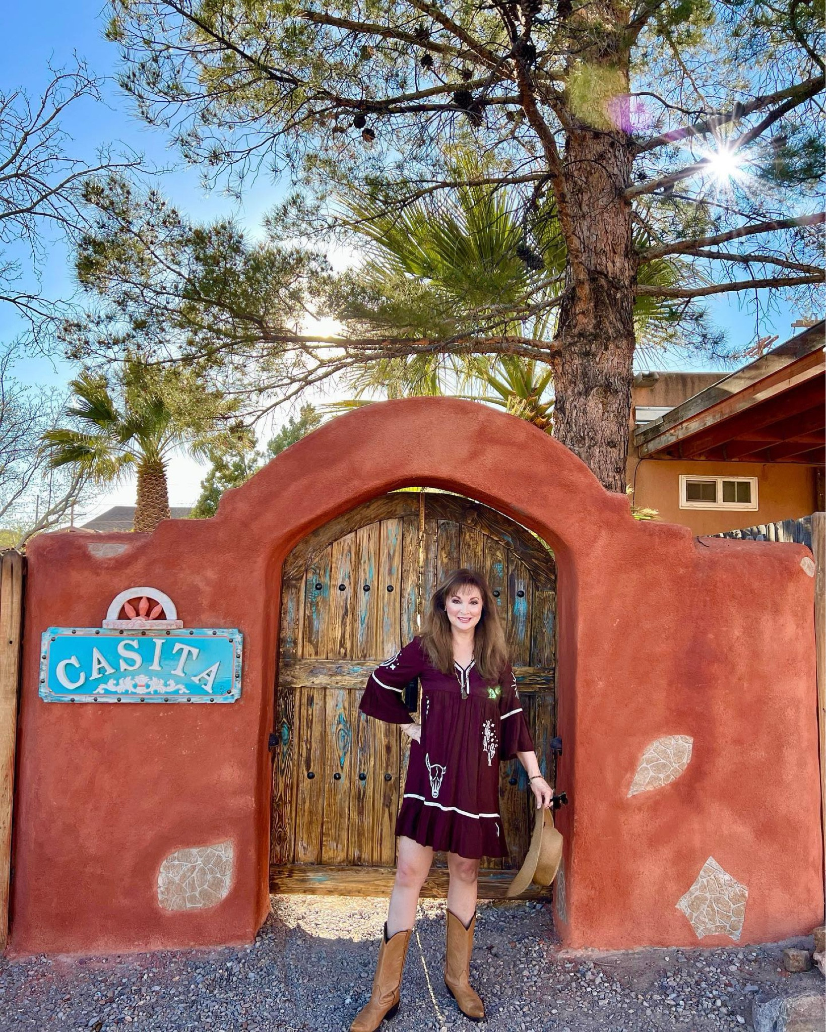 Feeling good after discovering @tedturnerreserves during a sustainable and regenerative travel experience. Discover geothermal hot spring soaks included daily at Sierra Grande.

#SaveEverything is Ted Turner’s motto and by staying at a Ted Turner property you can help. 

Find Yourself in Nature at their over one million acres of New Mexico's majestic Southwestern landscapes. Explore transformative activities and groundbreaking conservation projects all partnered with luxury travel hospitality. 

Feel like you have your own personal national park as you explore your world! 

#thermaltravel
#NewMexico
#tedturnerreserves 
#sierragranderetreat
#armendaris #ladderreserve
#regenerativetravel
#hotsprings 
#spaday #spatravel
#truthorconsequences 
#wellnesstravel
@sierragranderetreat

#LTKFallSale #LTKFindsUnder50 #LTKSaleAlert