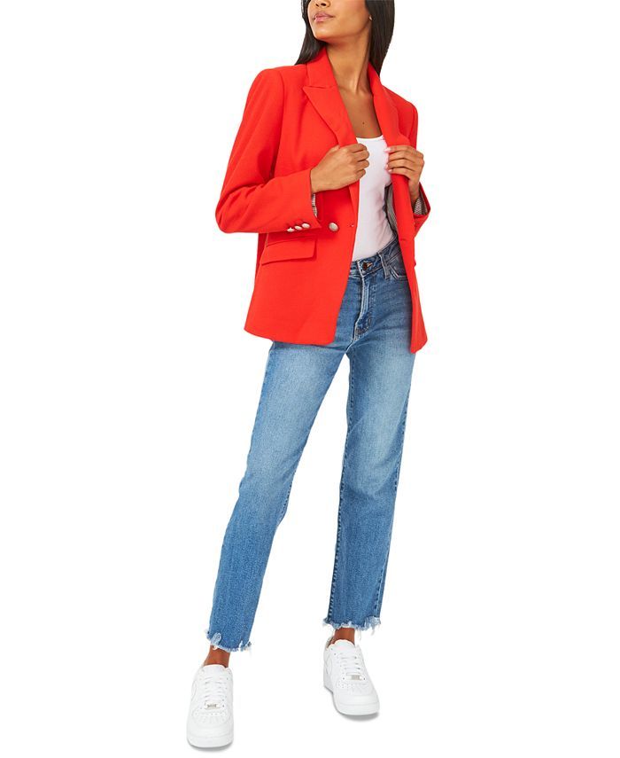 Riley & Rae Claire Double-Breasted Blazer, Created for Macy's & Reviews - Jackets & Blazers - Wom... | Macys (US)