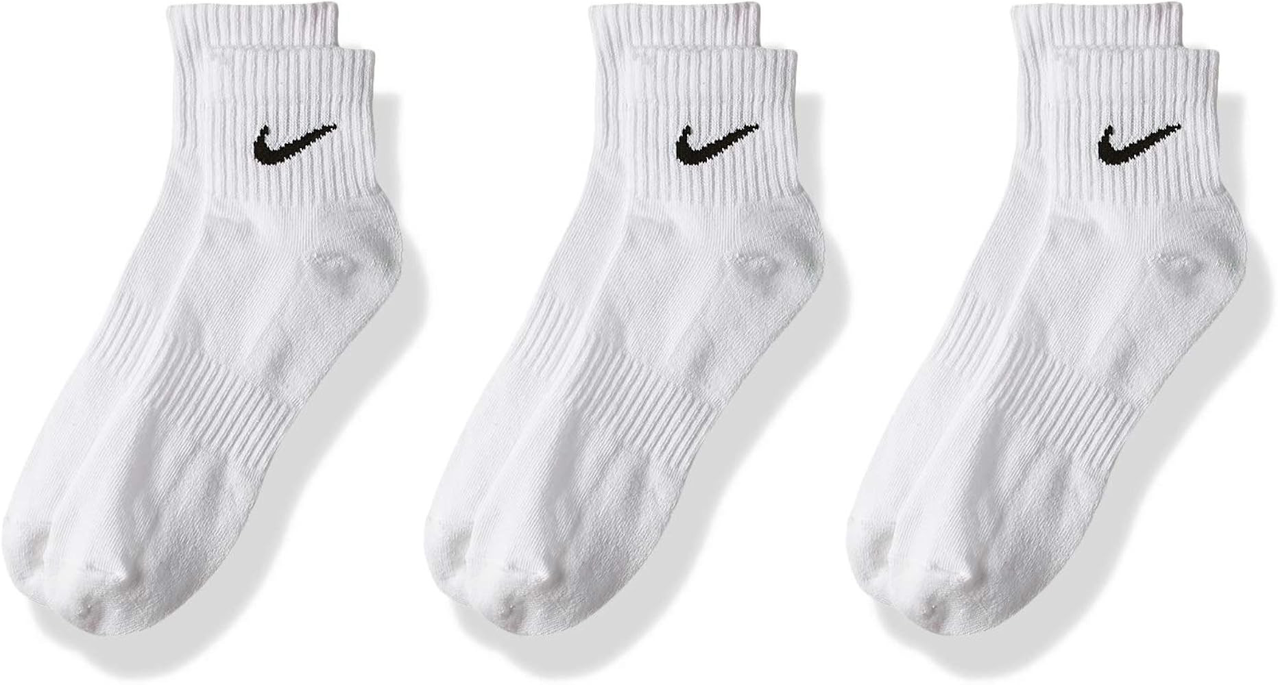Nike Everyday Cushion Ankle Training Socks (3 Pair) | Amazon (US)