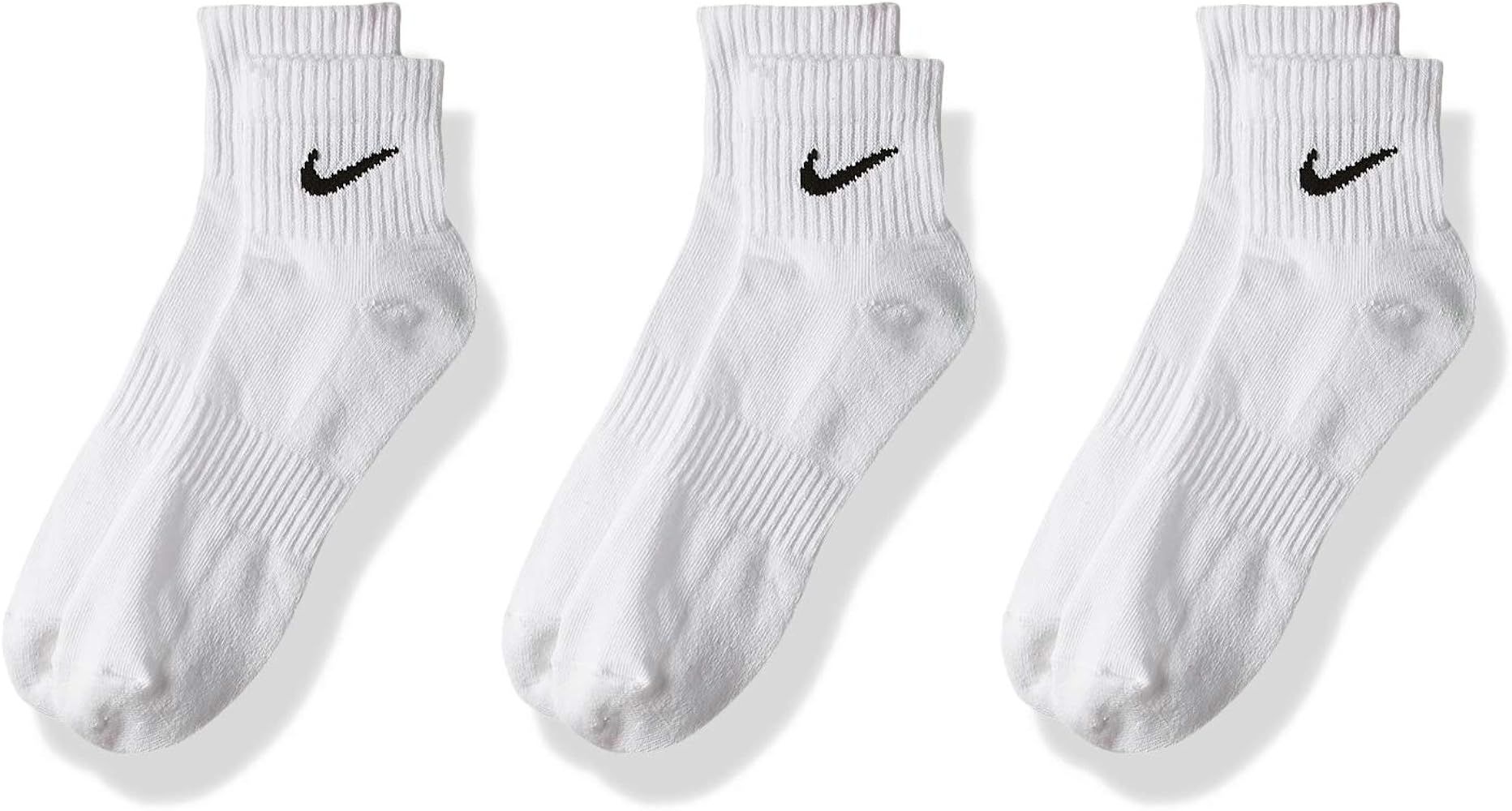 Nike Everyday Cushion Ankle Training Socks (3 Pair) | Amazon (US)