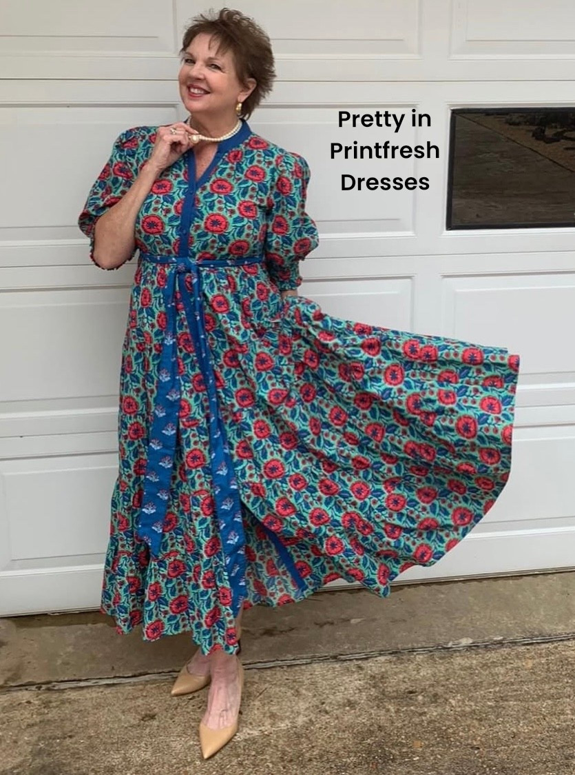 If you like combining a beautiful design and style in one Dress, you’ll love Printfresh dresses.  This one has sold out but I’ve linked several other pretty options.
And I had to link two of their new PJ sets- I love the teapots theme!!🫖 

Please follow me for more Fashion Inspiration💙

#ltkmidsize
#ltkgrwm
#ltkseasonal


#LTKOver40 #LTKootd #LTKdayinmylife