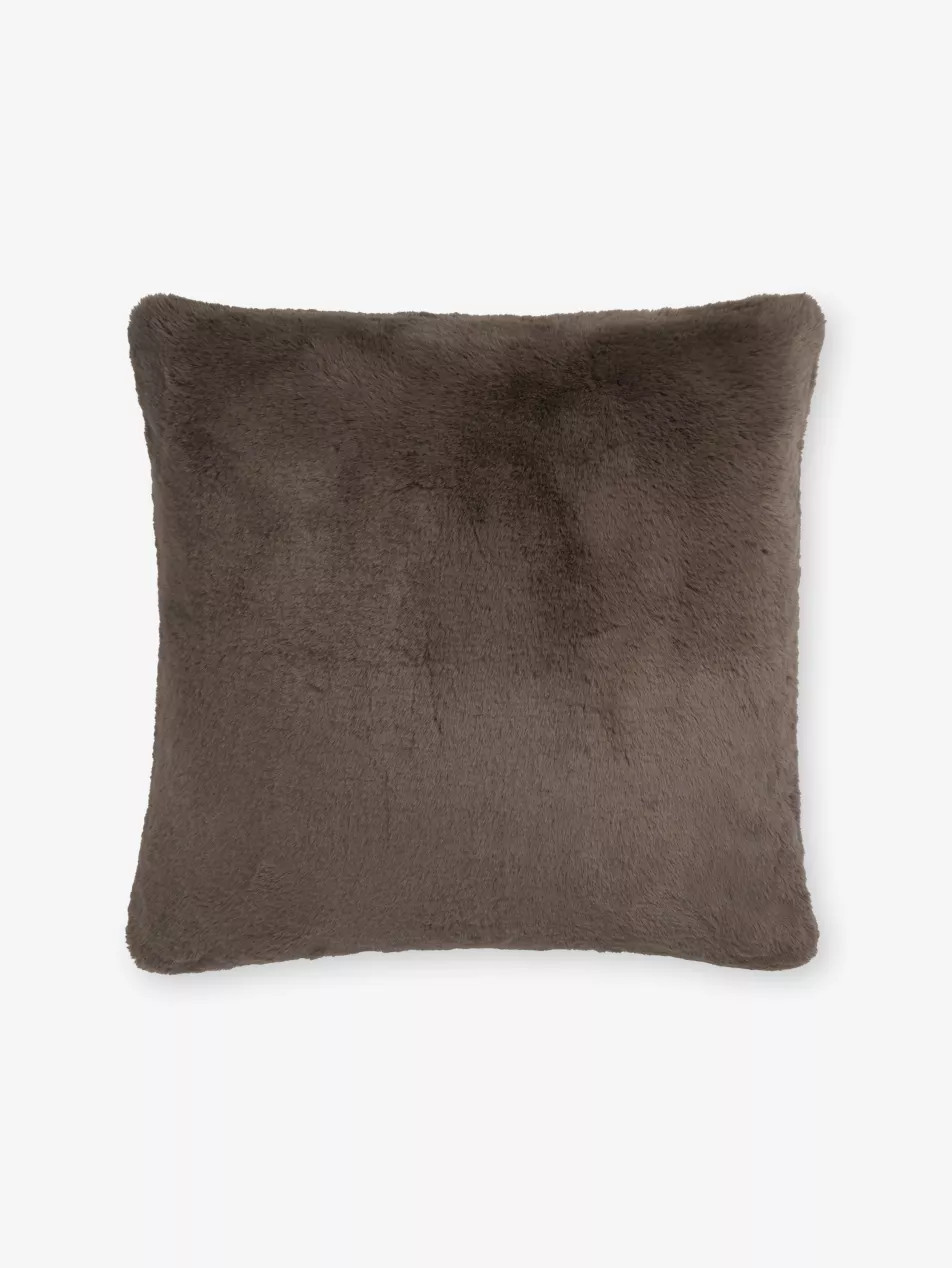 Super Soft Large Faux-Fur Cushion | Selfridges