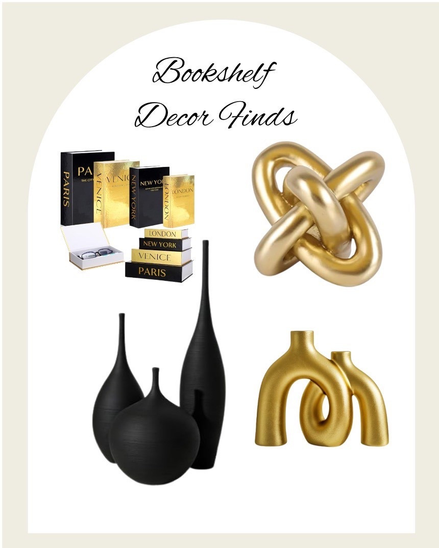The secret to a designer-looking bookshelf? Styling pieces that double as art. ✨

From sculptural gold accents to modern matte vases and decorative books, these pieces make shelf styling effortless. Save this for your next home refresh.

#DecorFinds #ShelfStyling #HomeInspo #LTKHome #ModernDecor

#LTKmomlife #LTKHome