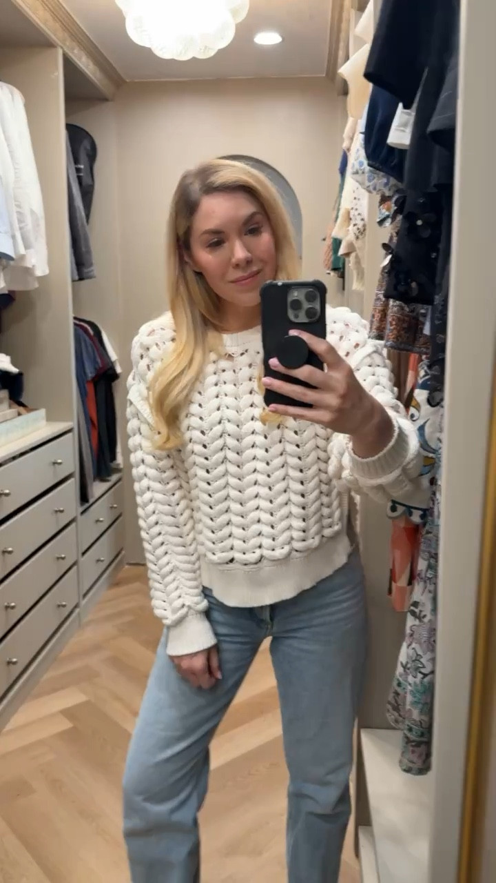 Cutest Target find!
Spring sweater
Sweater 
Jeans 
Agolde 

#LTKdayinmylife #LTKSeasonal