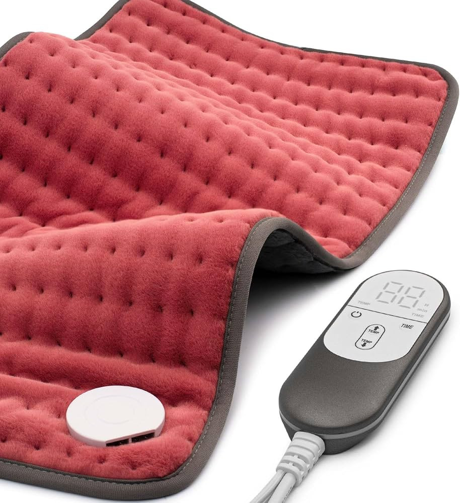 Heating pad for Back, Neck, Shoulder, Cramps and Leg Pain Relief, Heat Pads Christmas Gifts for W... | Amazon (US)