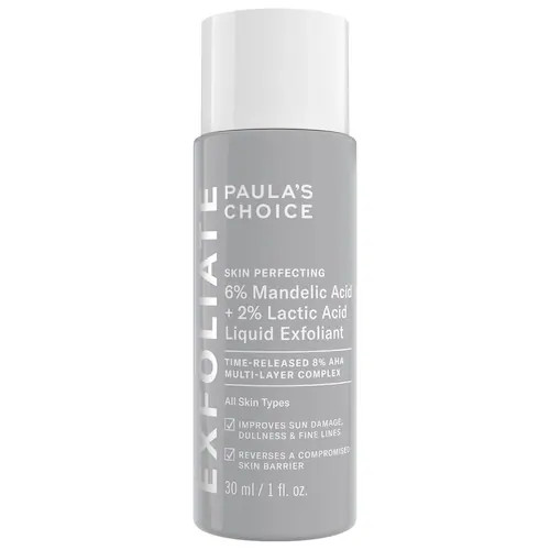 6% Mandelic Acid + 2% Lactic Acid AHA Liquid Exfoliant for Dark Spots, Textured Skin | Sephora (US)