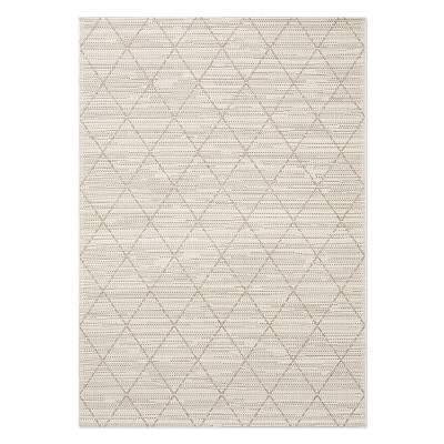 Faux Natural Grace Diamond Indoor/Outdoor Rug | Williams-Sonoma