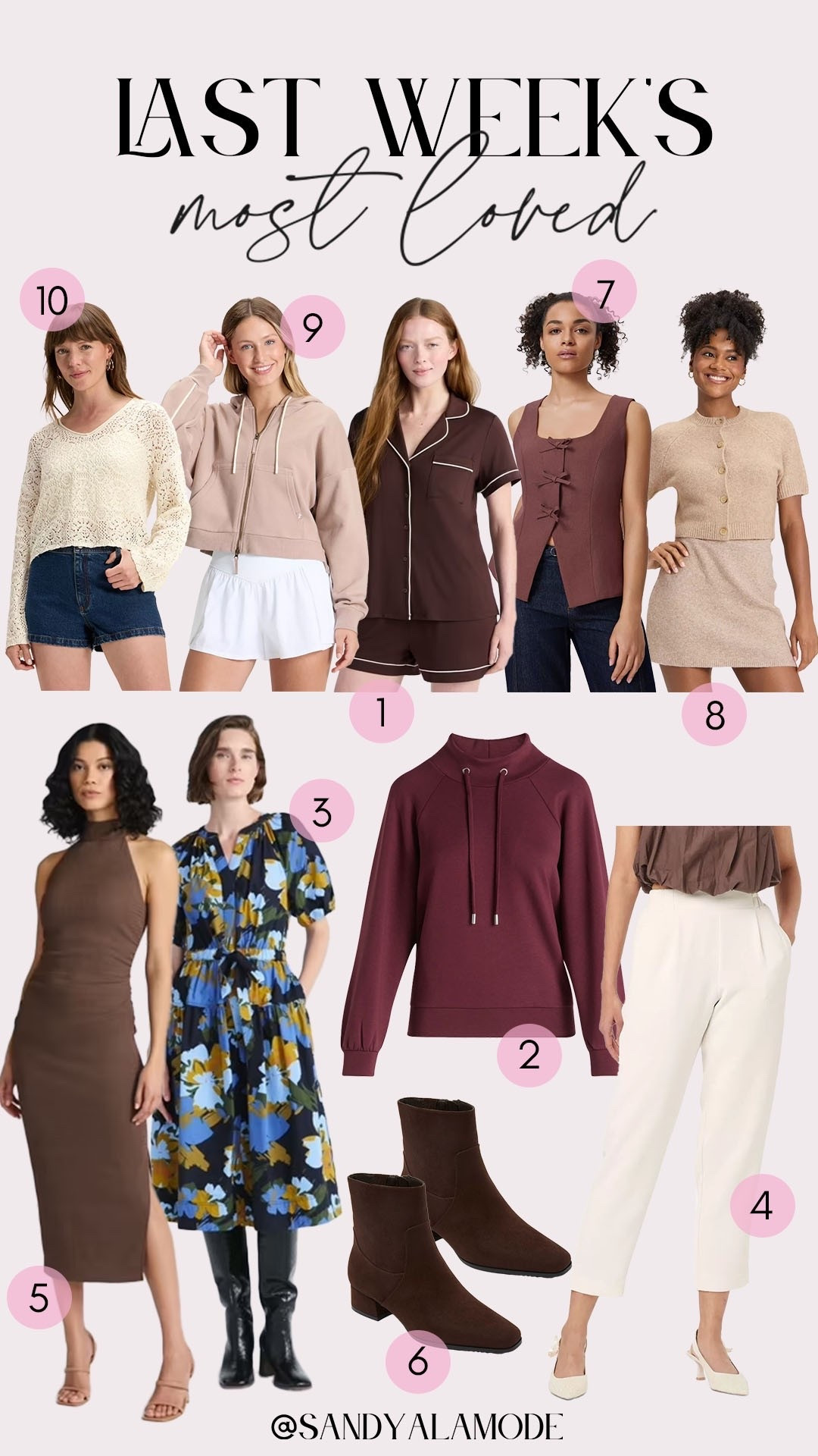 Last week’s best sellers. Target fashion. Target finds. Walmart fashion. Walmart active style. Walmart fall dress. Walmart fall pajama set. Target fall sweater  

#LTKStyleTip #LTKSeasonal #LTKFindsUnder100