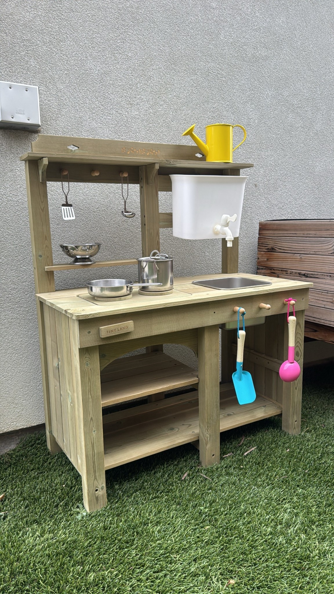 Refreshed our backyard and added outdoor mud kitchen for kids!

#LTKHome #LTKSeasonal #LTKKids