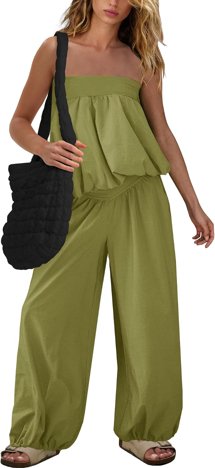 SENSERISE Pants Sets Women 2 Piece Outfits Lounge Set | Amazon (US)