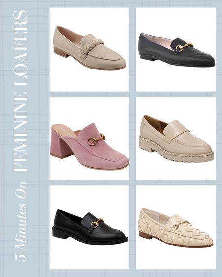 5 minutes on feminine loafers for fall! 

Fall shoes
Work outfits
Work wear 

#LTKstyletip #LTKshoecrush #LTKunder100