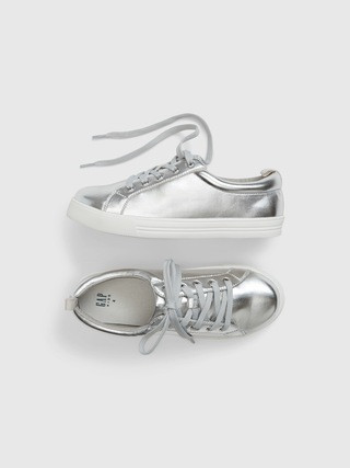Kids Metallic Sneakers | Gap (US)