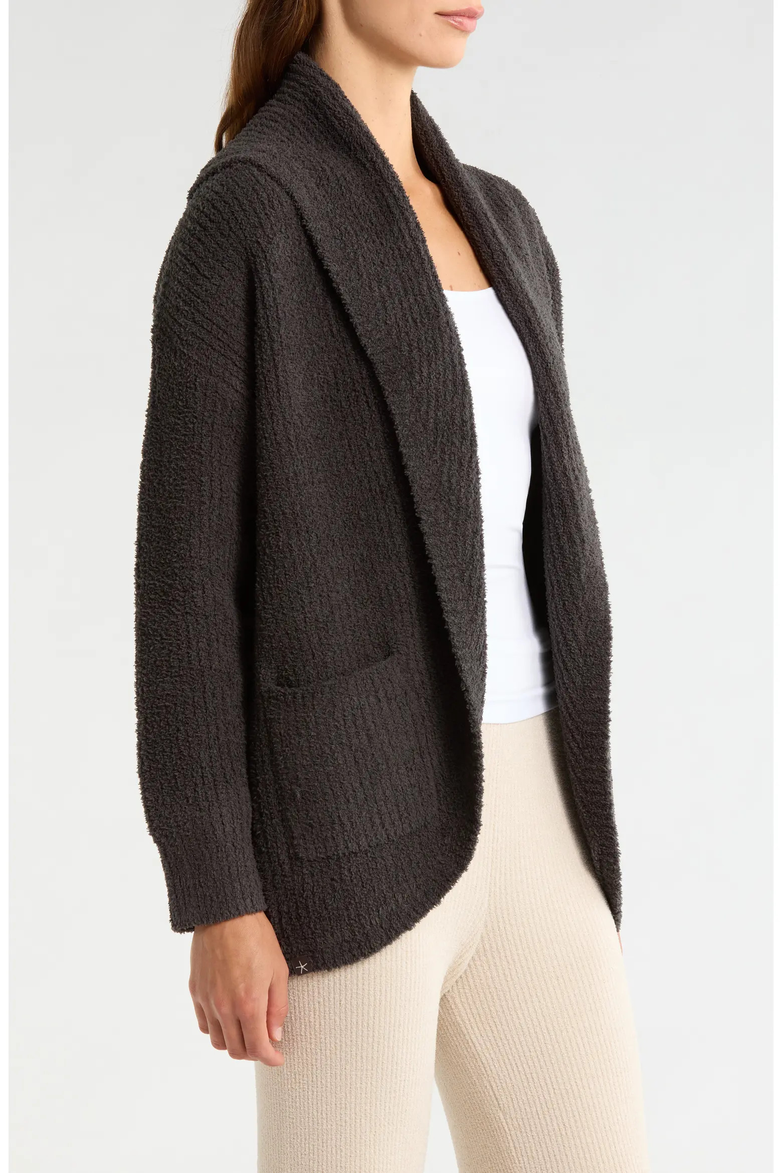 CozyChic® Ribbed Shawl Collar Cardigan (Women) | Nordstrom | Nordstrom