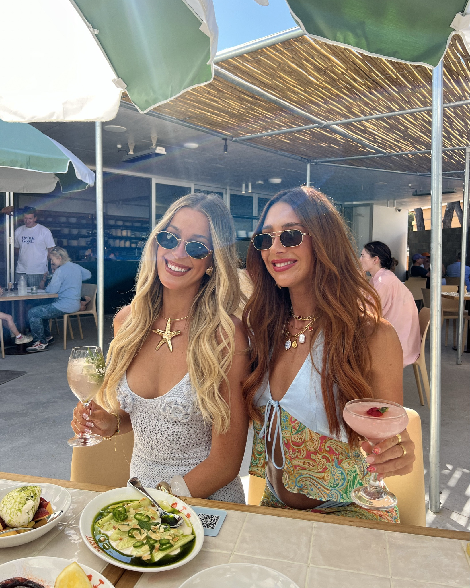 Girls lunch 🩵

Left outfit - Peppermayo 
Right outfit - Bydee

#LTKsummer #LTKaustralia