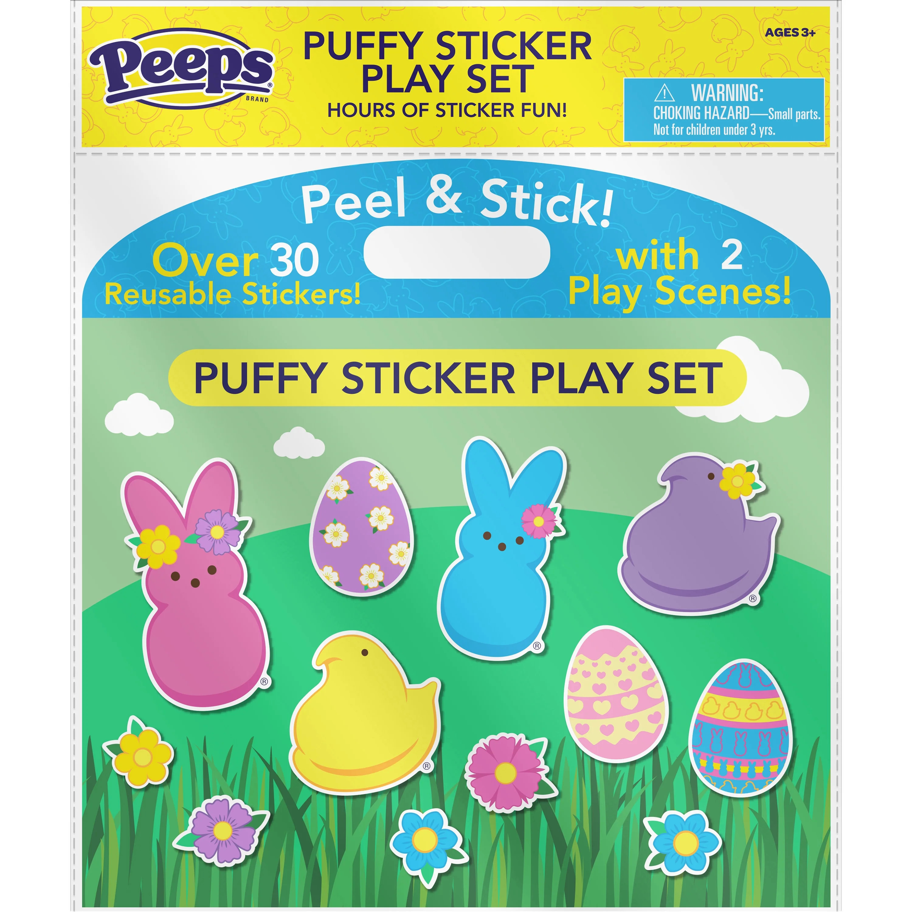 PEEPS Puffy Sticker Play Set, Kids Activity Craft | Walmart (US)