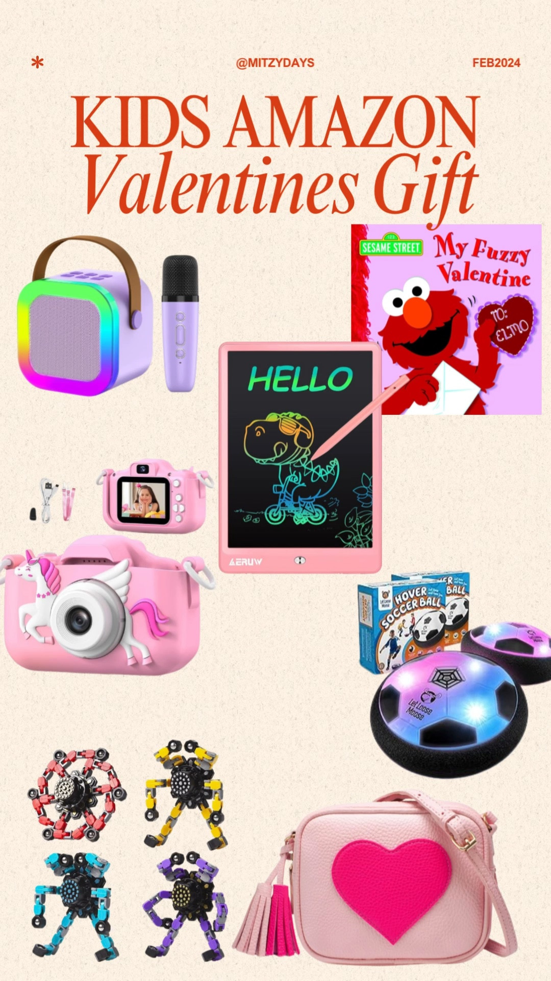 Kids need some love on Valentines too !! 

Get your children or nieces and nephews some great gifts from Amazon! 

Kids gifts | children | toys | books | camera | soccer | Valentines 

#valentines #giftguide #kidstoys #toys #amazon #amazonfinds 

#LTKGiftGuide #LTKfamily #LTKkids